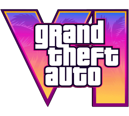 GTA 6 Logo Grand Theft Auto Vídeo Juegos Multimedia 