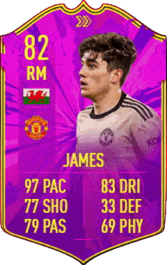 Daniel James Galles F I F A - Giocatori carte Videogiochi Multimedia 