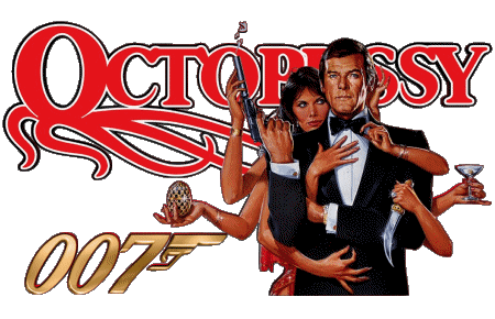 Logo Octopussy James Bond 007 Películas Internacional Multimedia 