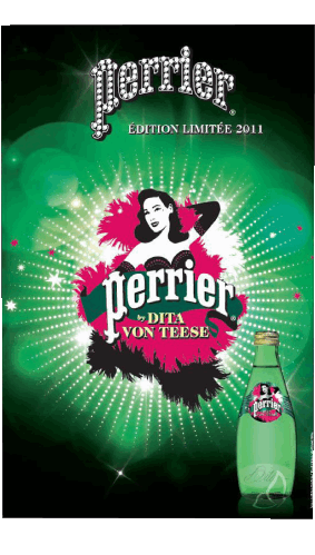 Perrier Retro posters - Brands Humor -  Fun 