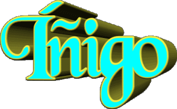 Íñigo I MANN  - Spanien Vorname 