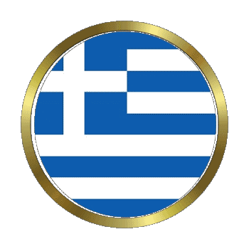 Rotondo - Anelli Grecia Europa Bandiere 