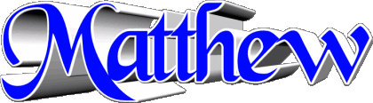 Matthew M MASCULINE -  UK - USA - IRL - AUS - NZ First Names 