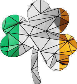 Trifoglio Irlanda Europa Bandiere 