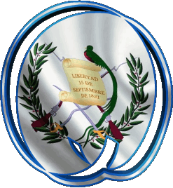 Forma 02 Guatemala America Bandiere 