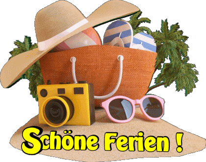 31 Fond Transparent Schöne Ferien Allemand Messages 