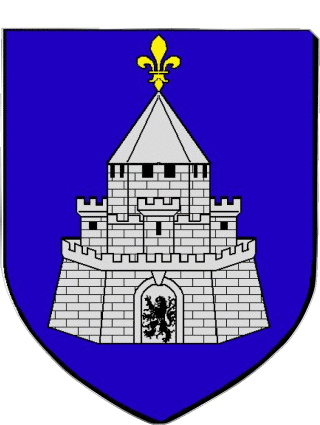Blason-Blason PROVINS 77 Départements - Villes France Drapeaux 
