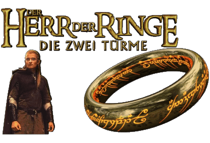 German Logo The Two Towers The Lord of the Rings Movies International Multi Media 