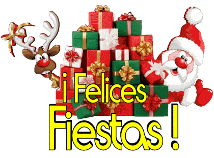 Serie 13 Felices Fiestas Espagnol Messages 