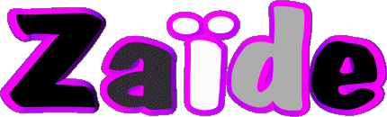 Zaïde Z WEIBLICH - Frankreich Vorname 