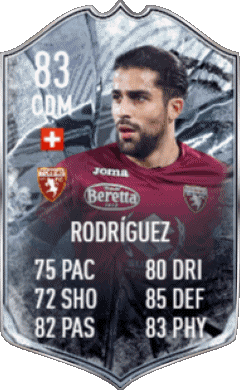 Ricardo Rodríguez Suisse F I F A - Joueurs Cartes Jeux Vidéo Multi Média 