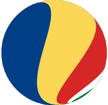 Sphere - Cube Seychelles Afrique Drapeaux 