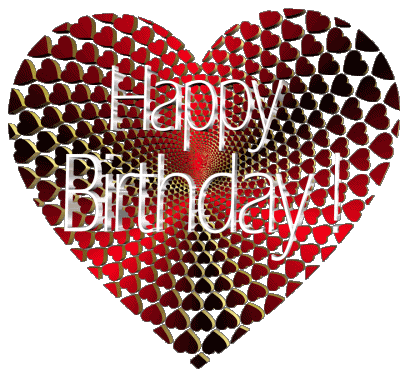 005 Heart Happy Birthday Englisch Nachrichten 