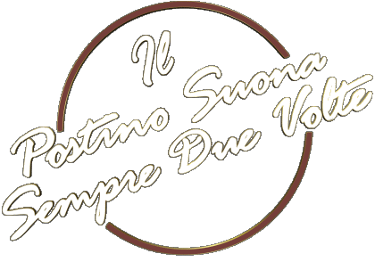 Logo Italiano Il postino suona sempre due volte Film Internazionale Multimedia 