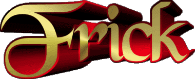 Frick F MASCULINO - UK - USA - IRL - AUS - NZ Nombre 