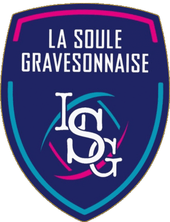 LA Soule Gravesonnaise Dept 13 Rugby Club Frankreich Logo Sport 