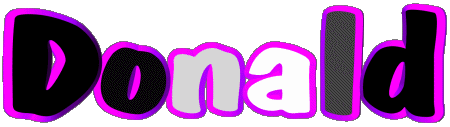 Donald D MASCULIN - UK - USA Prénoms 