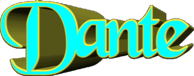 Dante D MASCULINE - German First Names 