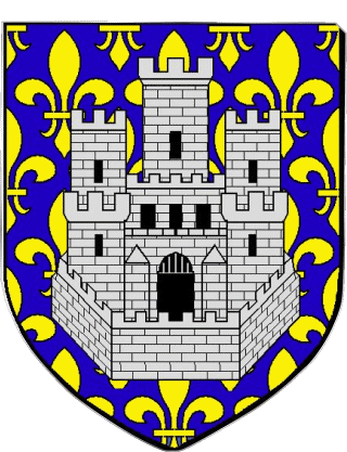 MELUN 77 Dipartimenti - Città Francia Bandiere 