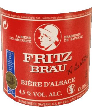 Fritz Bräu Francia continentale Birre Bevande 