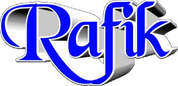 Rafik R MANN - Maghreb Muslim Vorname 