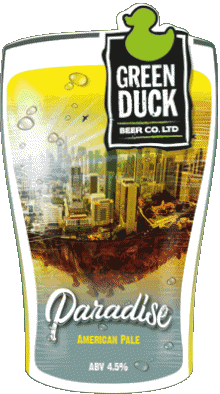Paradise-Paradise Green Duck UK Bier Getränke 