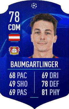 Julian Baumgartlinger Austria F I F A - Giocatori carte Videogiochi Multimedia 