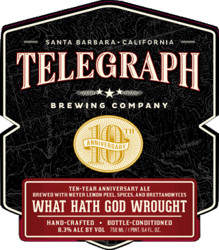 what hat god wrought-what hat god wrought Telegraph Brewing USA Birre Bevande 