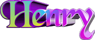 Henry H MASCULINO - UK - USA - IRL - AUS - NZ Nombre 