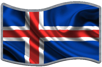 Rectangle Iceland Europe Flags 