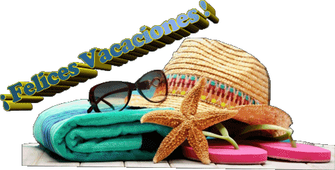 05 Fondo transparente Felices Vacaciones Español Mensajes 