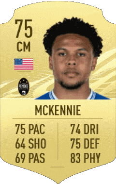 Weston McKennie U S A F I F A - Card Players Video Games Multi Media 
