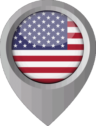 Perno di posizione U.S.A - Nazionale America Bandiere 