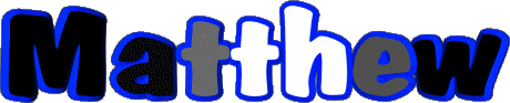 Matthew M MASCULINE -  UK - USA - IRL - AUS - NZ First Names 