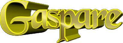 Gaspare G MASCULIN - Italie Prénoms 