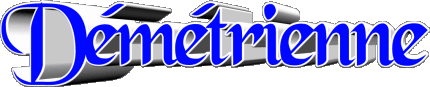 Démétrienne D FEMININ - France Prénoms 