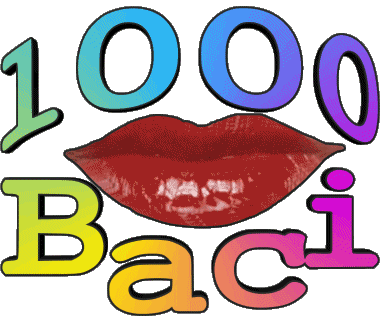 1000 Baci Italien Messages 