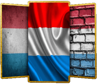 Form Luxemburg Europa Fahnen 