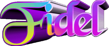 Fidel F MASCHIO - Spagna Nome 