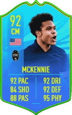 Weston McKennie U S A F I F A - Jugadores  cartas Vídeo Juegos Multimedia 