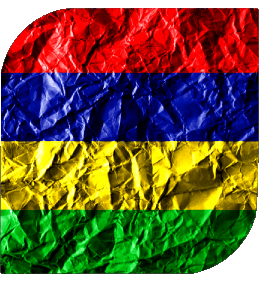 Carré Maurice Afrique Drapeaux 