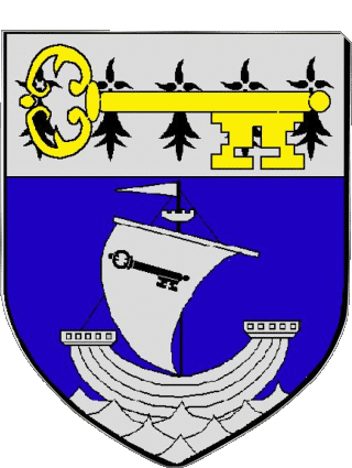 Blazon-Blazon SAINT NAZAIRE 44 Departments - Cities France Flags 