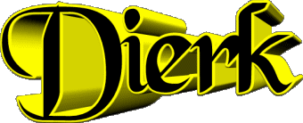 Dierk D MASCULINE - German First Names 