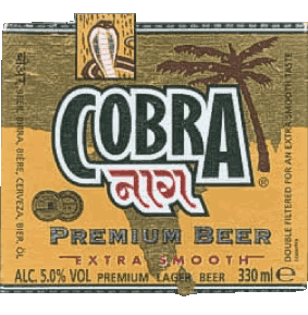 Cobra-Beer Indien Bier Getränke 