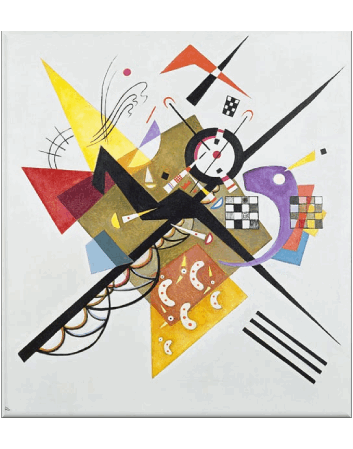 Wassily Kandinsky Artiste  Peintre Humour - Fun 