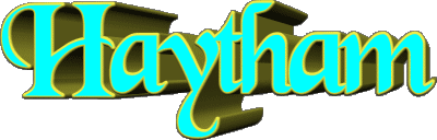 Haytham H MASCULINE - Maghreb Muslim First Names 