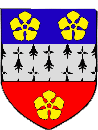 Blason-Blason TREGUEUX 22 Départements - Villes France Drapeaux 