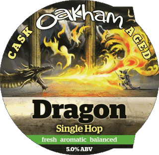 Dragon-Dragon Oakham Ales UK Beers Drinks 