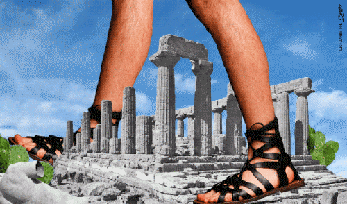 Luca Mainini GIF Artista Umorismo -  Fun 