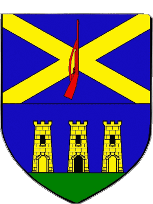 Blasone-Blasone GIVET 08 Dipartimenti - Città Francia Bandiere 